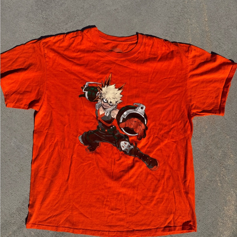 Bakugo KatsukiOrange Graphic Men's/Unisex T-Shirt